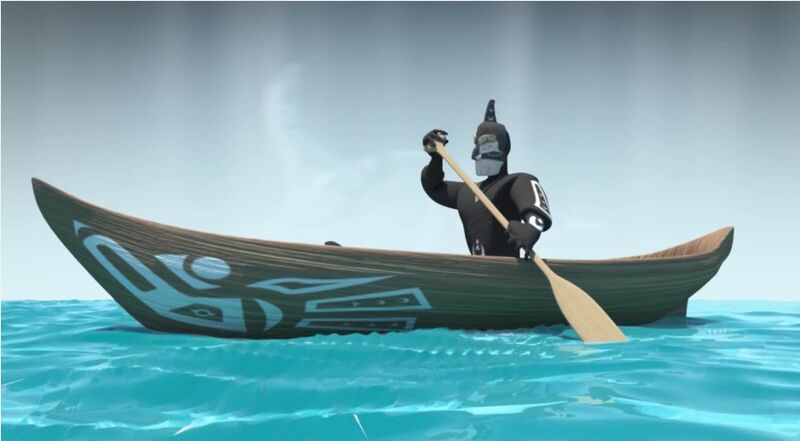 3D karakter turntable en animatie 