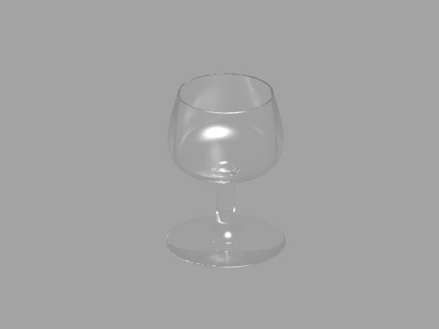 3D Wijnglas