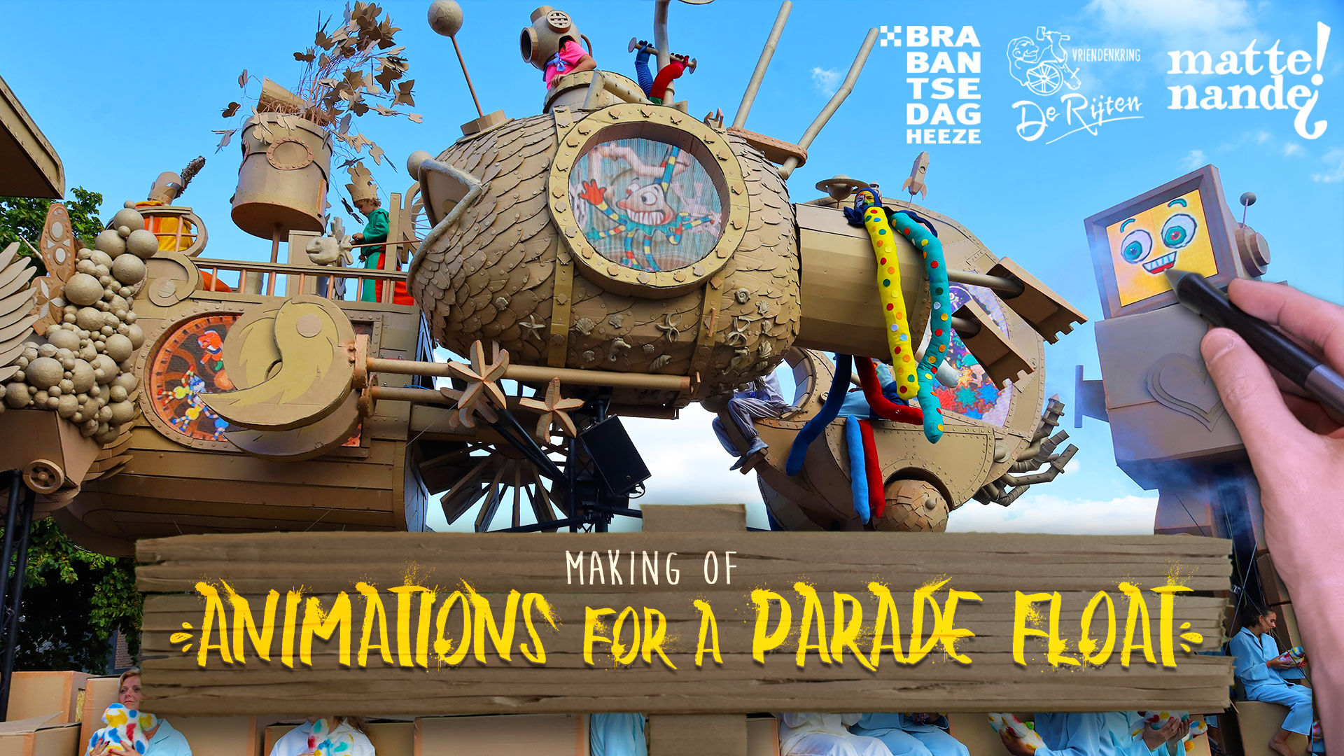 Animaties voor een Praalwagen (Brabantsedag)