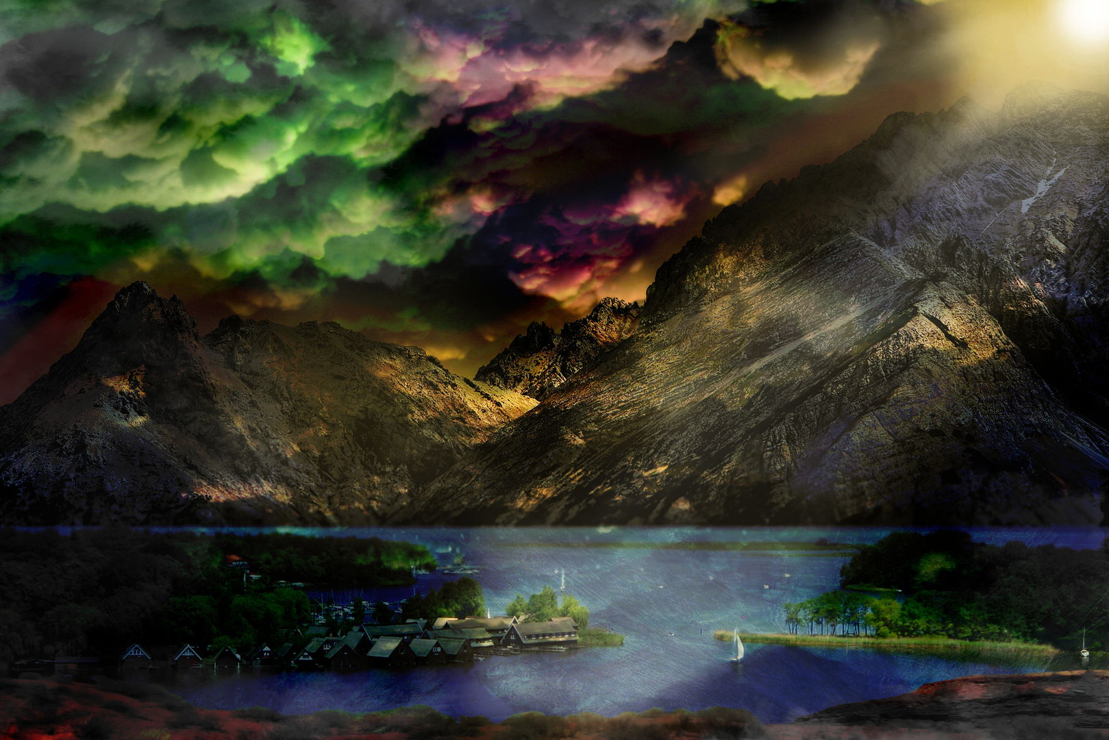 Dramatisch landshap 2 HD 2