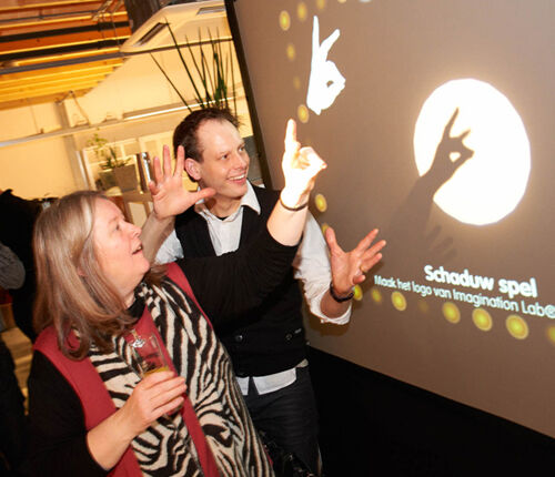 Interactieve vloerprojectie & interactief schaduwspel