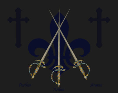 Three Musketeers - Title Animatie