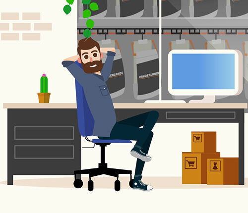 Vanderlande - Airpick animatie