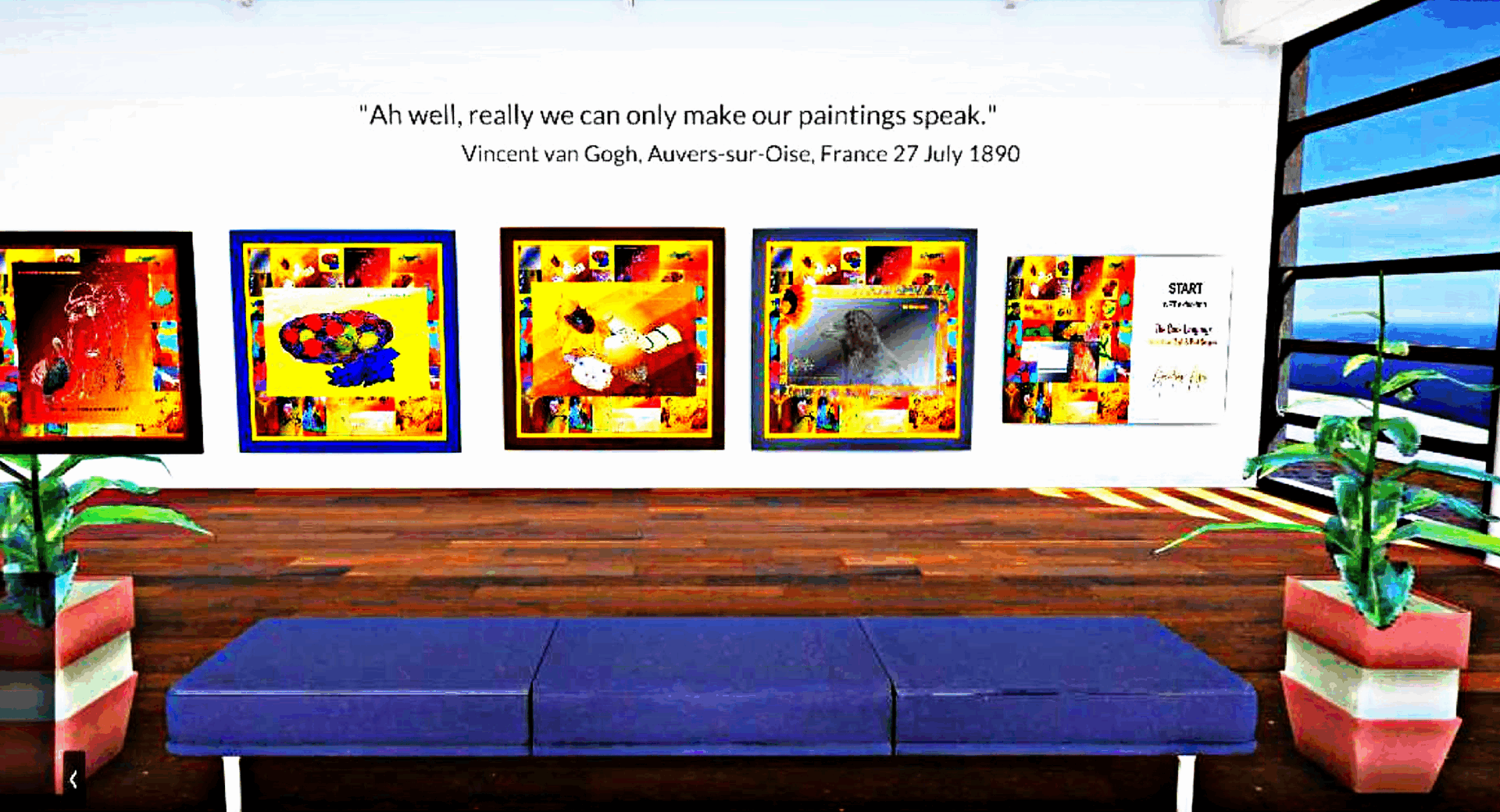 Virtuel Reality Museum - NFT Collage